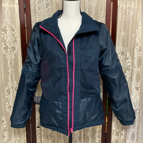 THE WEATHER CO. CONVERTIBLE RAIN JACKET - SZ XS - Picture 6 of 11